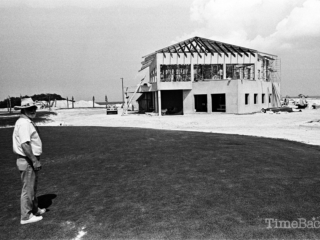 Construction at the North Sound Golf Club