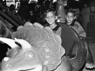 Kids at the carnival