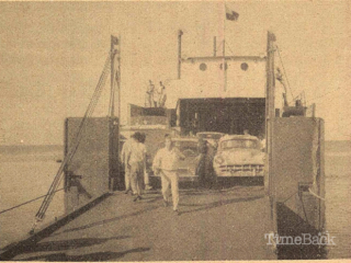 Cars at the dock