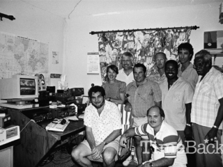 Compass group shot, 1991