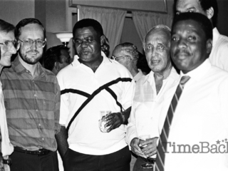 Civil servants reception, 1991