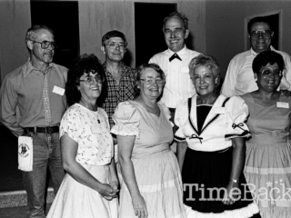 Civil servants reception, 1991