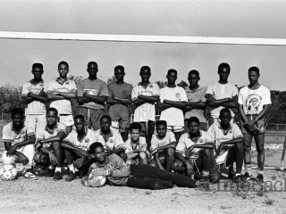 Coach Gillie, football team, 1991