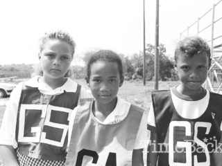 Netball girls, 1991