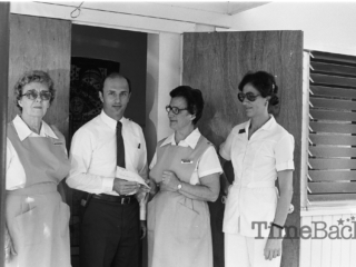 Pink Ladies presentation, 1985