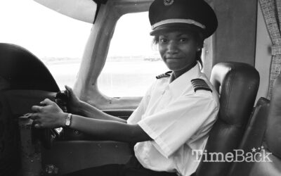 Veta Rockett, Cayman’s First Female Qualified Commerical Airline Pilot, 1985