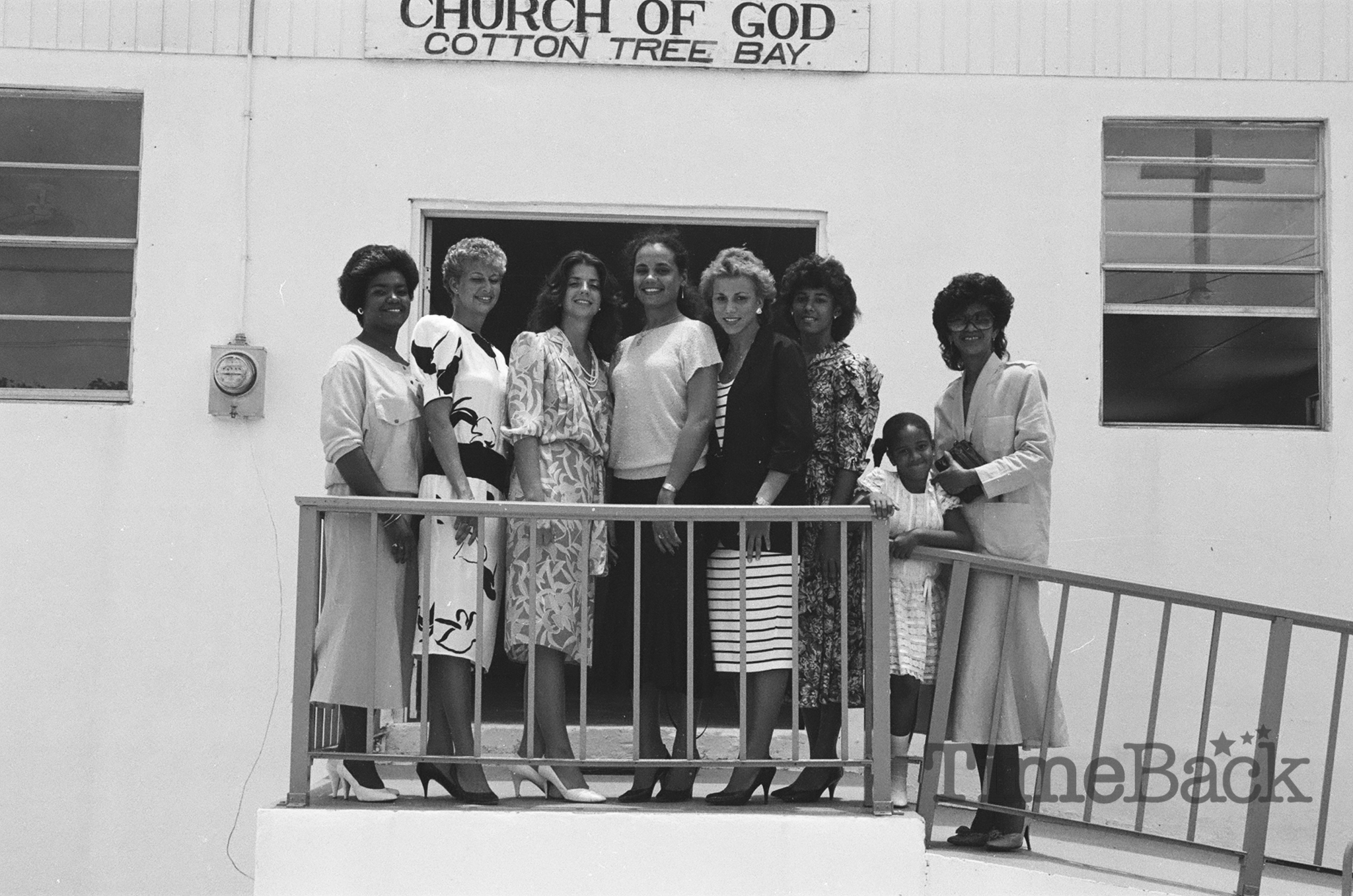Church of God Cotton Tree Bay, Cayman Brac, Miss Cayman World Contestants, 1985