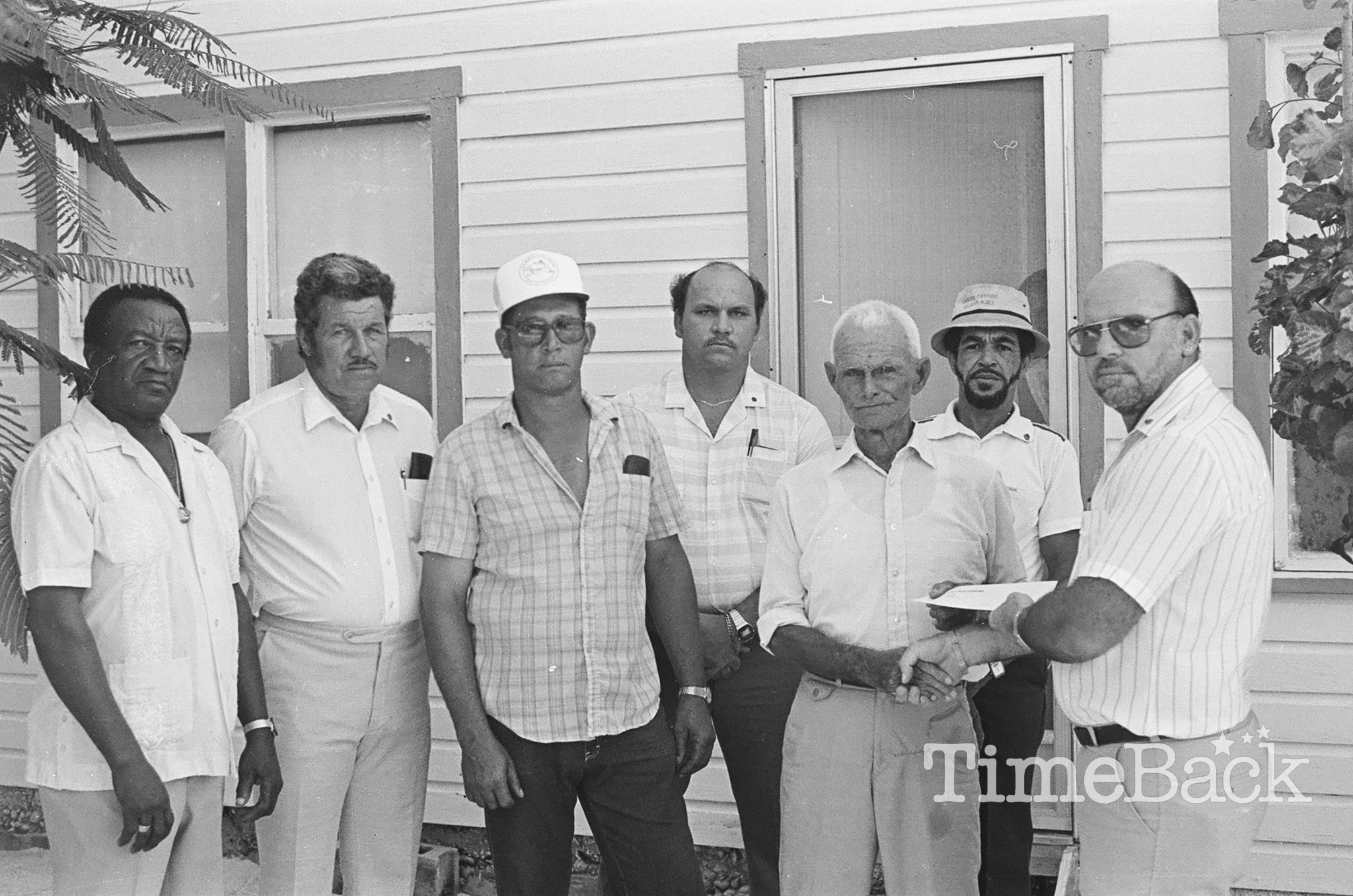 Lions Donations to Brac in Cayman Brac, 1986