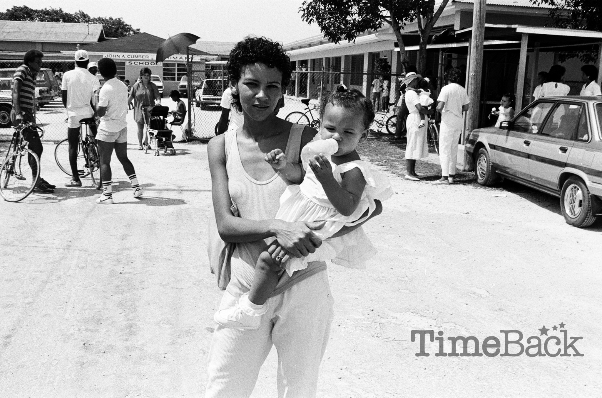 West Bay Fair, John a Cumber primary school, 1986
