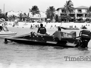 Outlaw, Seven Mile Beach, 1987