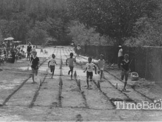 Sports day on Cayman Brac, 1987