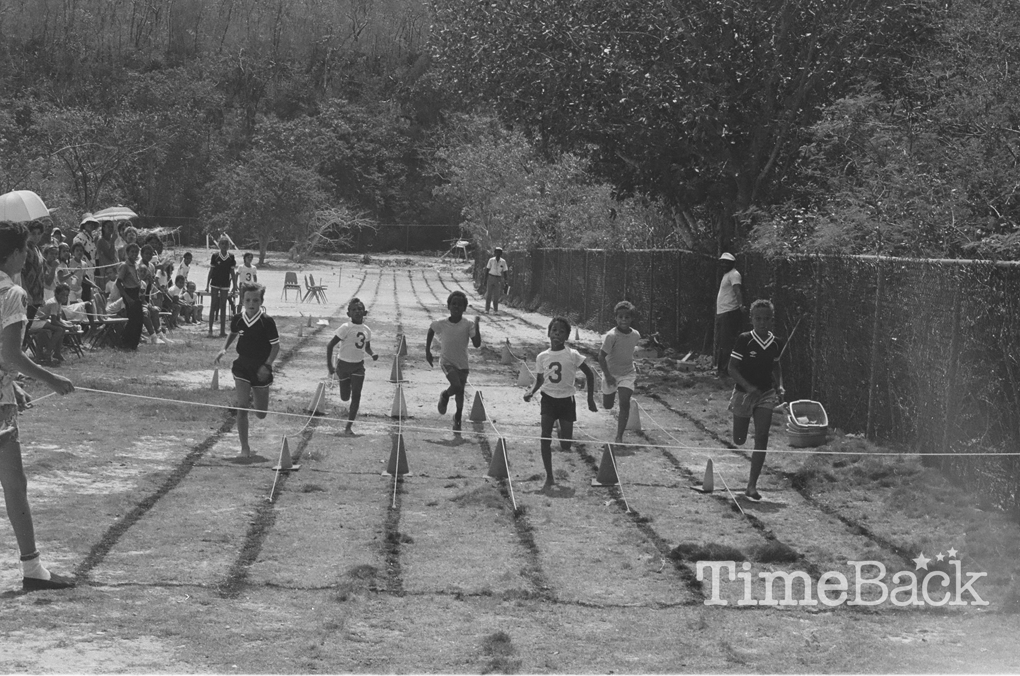 Sports Day in Cayman Brac, 1987