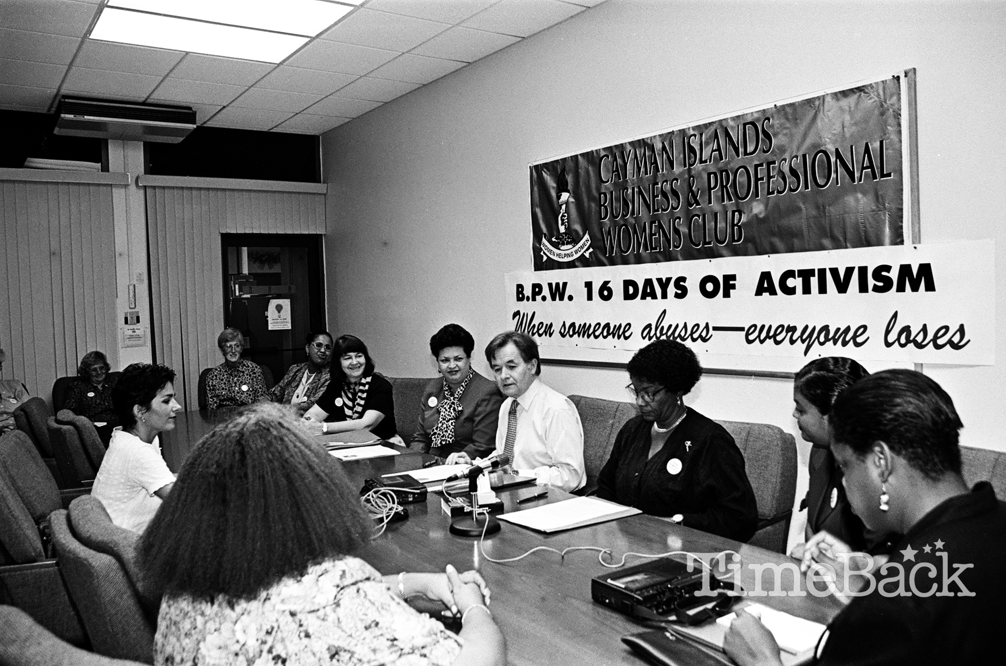 Cayman Islands Business &amp; Professional Women&#039;s Club, Lucille Seymour, Joy Basdeo 1991