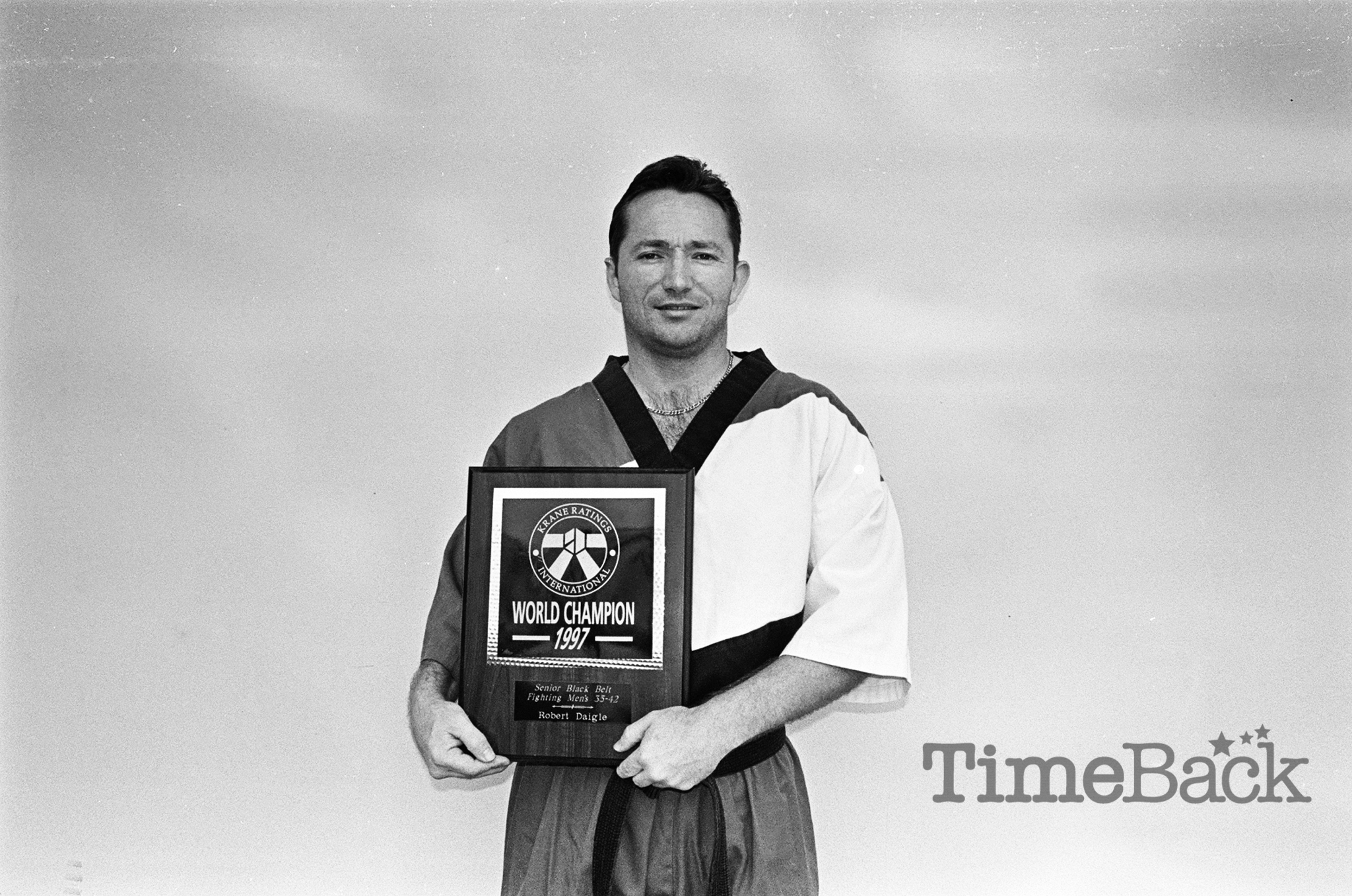 Robert Daigle, karate world champion, 1997